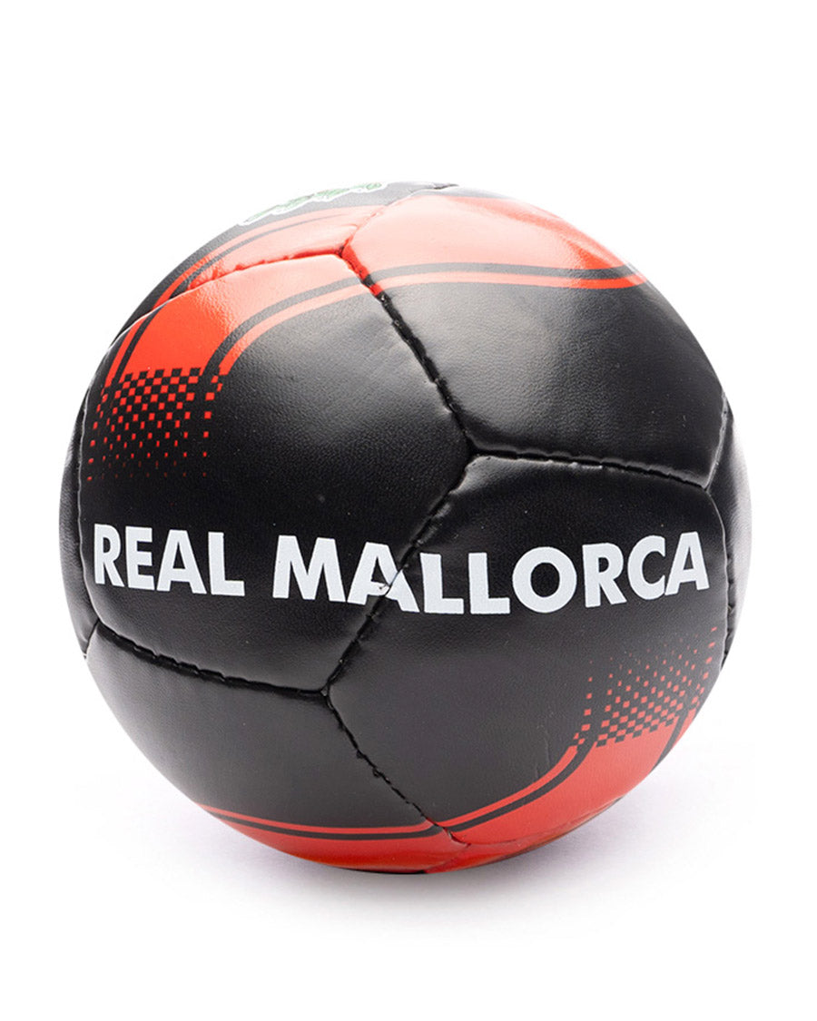 Balón Mini RCD Mallorca Negro-Rojo