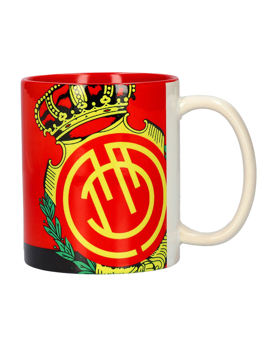 Taza RCD Mallorca Escudo-Himno