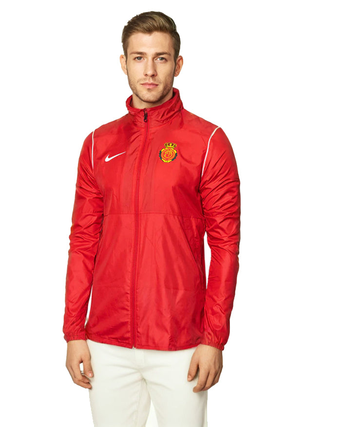 RCD Mallorca Player Training Raincoat 2023-2024 University red-White