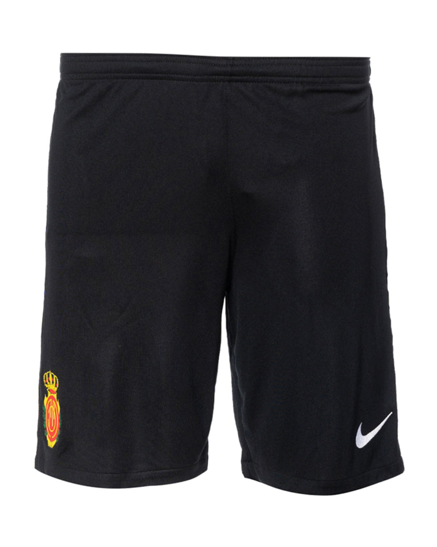 Pantalons curts primer equipament de joc RCD Mallorca Home Kit 2023-2024 de negre-negre-blanc