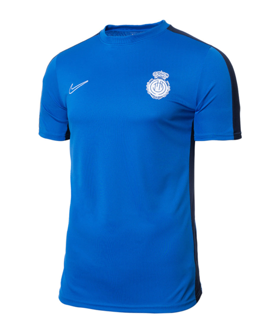 RCD Mallorca プレーヤートレーニングTシャツ 2023-2024 ロイヤルブルー＆オブシディアン