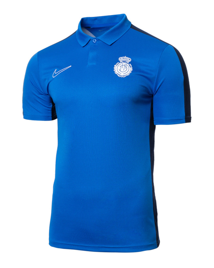 키즈 RCD 마요르카 트래블 폴로 셔츠 2023-2024 로열 블루-옵시디언